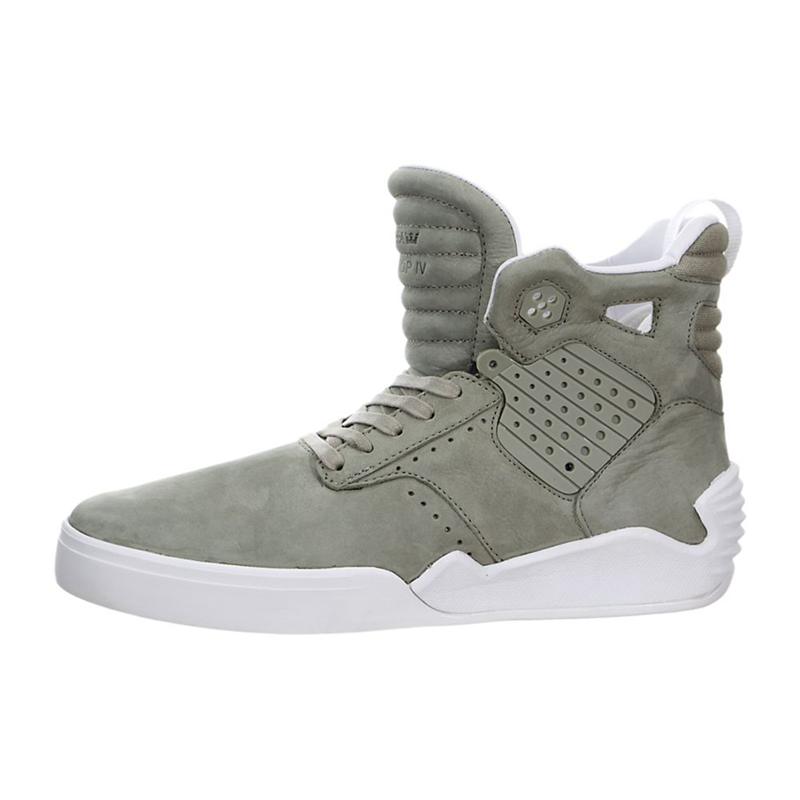 Buty Supra SKYTOP IV - Sneakersy Wysokie Damskie - Zielone (HVDI-08392)